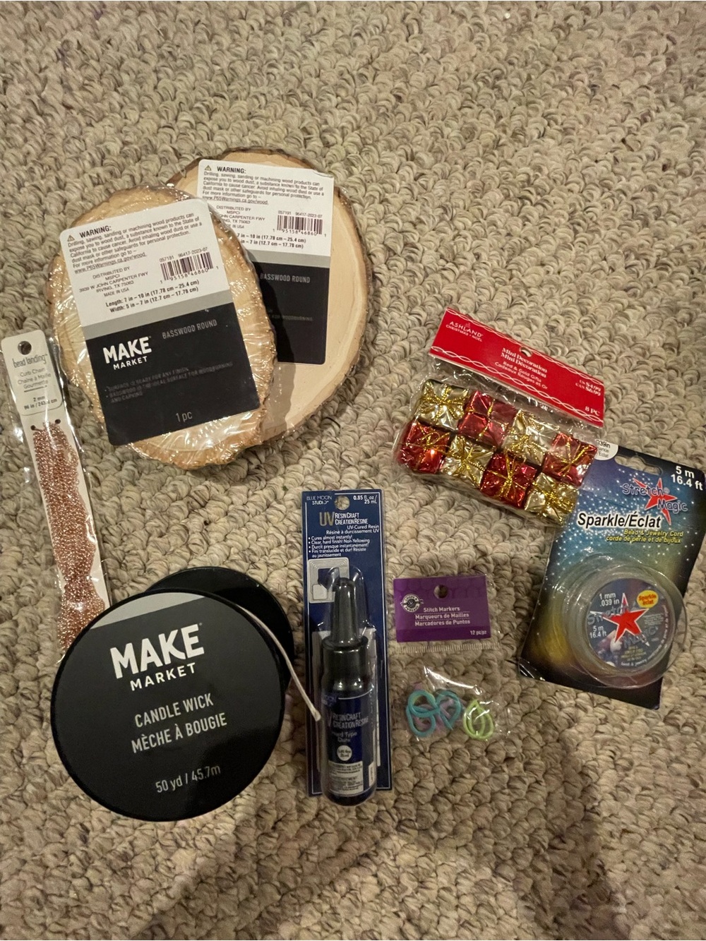unopened misc crafts supplies bundle!